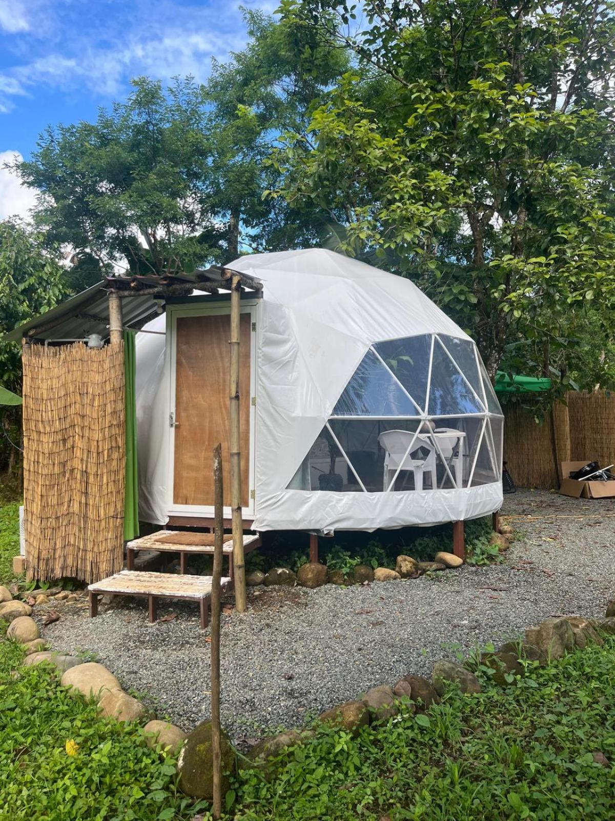 La Comarca River Glamping Dome Near 曼努埃尔安东尼奥 外观 照片