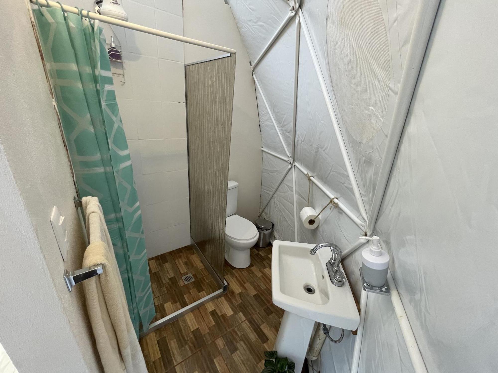 La Comarca River Glamping Dome Near 曼努埃尔安东尼奥 外观 照片